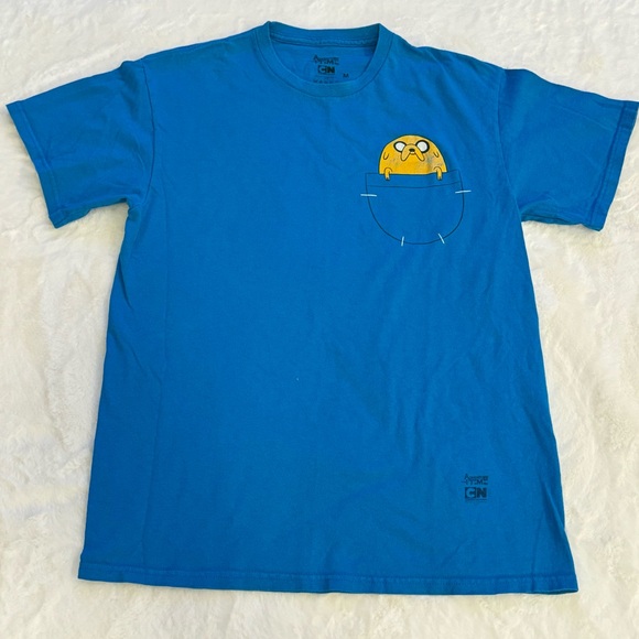 Adventure Time Jack in Pocket T-Shirt- size M - Picture 1 of 4